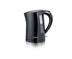 SEVERIN Wasserkocher, 1,5 L, ca. 2.200 W, WK 3498, Schwarz