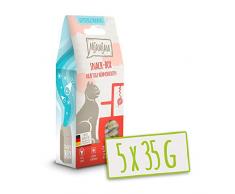 MjAMjAM Premium Snackbox für Katzen - kräftige Hühnerherzen, 1er Pack (1 x 35 g)