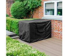 Nova Outdoor Living Jumbo-Kissen Aufbewahrungstasche, schwarz, Gartentruhe Container Terrassenmöbel PVC Schutz