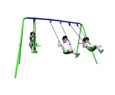 My Swing Play 31 Kinderschaukel dreifach, Grün und Blau