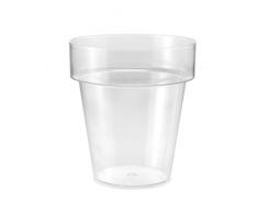 Herstera Porto Blumentopf, Klar, 20 x 22 x 10 cm