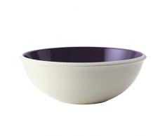 Rachael Ray 58635 Dinnerware Rise Servierschale, Keramik, violett