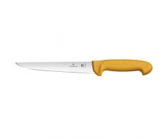 Victorinox Küchenmesser Swibo Stechmesser Normaler Schliff gelb 22 cm Klingenlänge, 5.8411