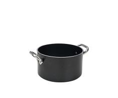 Pentole Agnelli Kasserolle ALSA2104SS36 Alblack B-Crist Cm36