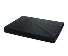 Comfort-Kussen 7MTRS1-NYL-ZW Komfort Schaumstoff Haustier Bett Nylon, 80x55x10 cm, schwarz