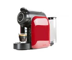 Delta Q 012872 Qool Evolution Kapsel-Maschine Rot 44 x 19,3 x 33 cm