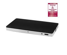 WMF Ambient Kühl-& Warmhalteplatte elektrisch, zum Wärmen und Kühlen von Speisen, Touchdisplay, 270 Watt, Ambient Light, Glasoberfläche, Wärmeplatte, edelstahl matt