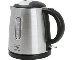 Melitta Prime Aqua Mini Top 1018-03 BK, 1 liters, Optik, Silber Wasserkocher, Kunststoff, 1 Liter, Edelstahl. Schwarz