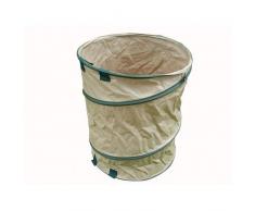 Spear & Jackson Zusammenfaltbarer Abfalleimer, Gartenzubehör hochfest 56 x 68 cm