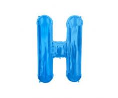 NorthStar Folienballon Buchstabe H-Blue, 40,6 cm, 000538