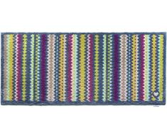 Bosmere Hug Rug Läufer für den Innenbereich, umweltfreundlich, saugfähig, waschbar 25.5-Inch x 59-Inch Mehrfarbiger Zickzack.