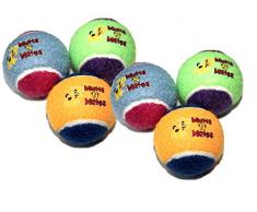 Kleine, mit Quietsch Kugeln von Mutts n Mates – Super Bouncy Kleine Hunde Spielzeug 6 Stück