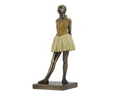 Veronese Degas Tänzer Statue 7.25 Tall Bronze