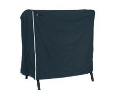 Tepro Universal Gartenschaukelabdeckhaube, 3 Sitzer, schwarz, 150 x 220 x 145 cm, 8123