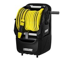 Kärcher Schlauchträger Premium HR 7.315 Kit 1/2 Zoll (Bewässerungsstation mit abnehmbarer Schlauchtrommel, Verstaubox, 15 m 1/2 Zoll PrimoFlex Schlauch, Wandhalterung)