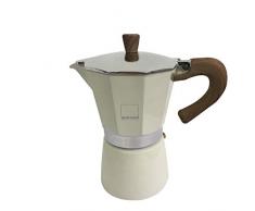 Gnali & Zani VEZ009/IND/CREAM Espressokocher, Aluminium