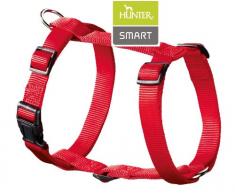 HUNTER ECCO SPORT VARIO RAPID Geschirr für Hunde, Nylon, rot, L
