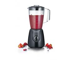 SEVERIN Standmixer mit abnehmbarem Mixbehälter, 1,5 L, ca. 600 W, SM 3707, Schwarz