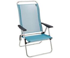 Lafuma Niedriger Klappstuhl für unterwegs, ALU LOW, Batyline, Hellblau, LFM2776-8558