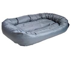 Lebon 837000 Hundebett Benno, 90 cm, grau