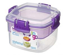 Sistema Snacks To Go Lebensmittelbehälter, 400 ml, sortierte Farben