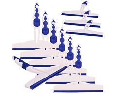 ABZIEHER Doppellippe 10er SET (7395.10) - Wasserschieber Fensterabzieher Fensterreiniger Spiegelabzieher Scheibenabzieher Badezimmerwischer Gummiabzieher Duschkabinenabzieher Autoscheiben-Abzieher