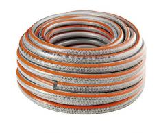 Gartenschlauch, verstärkt, grau und orange