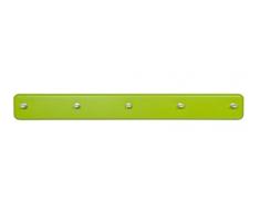 tenzo 5297-021 Malibu Designer Garderobenleiste Holz, grün, 4 x 86 x 10 cm