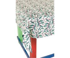 Villa dEste Home Tivoli 2423228 Holly Tischdecke aus Polyester, 140 x 180 cm, Rot