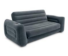 Intex 66552NP Pull-Out Sofa, Schwarz