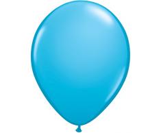 Pioneer Balloon Company Latex-Ballon, 100 Stück Robins Egg Blue Ballons Partyzubehör 11 blau