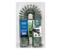 Aqua Control C2107N2 Gartenschlauch, 2 Materialien, 15 m, Pistole mit 7 Formen