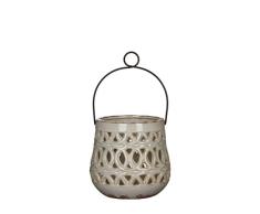 Mica decorations 1006261 Laterne, beige