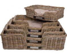 Happy House Rattankorb quadratisch