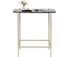 Kare Stehtisch Piedra Schwarz 60x30cm