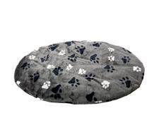 Karlie Kissen Oval Track 110 x 80 x 4 cm, grau