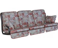 Angerer Schaukelauflage Comfort Hollywoodschaukel Auflage rot