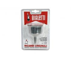 Bialetti 19404600Â Blister Trichter Moka, Aluminium, silber, 12.5Â x 10Â x 19Â cm