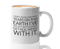 Lustige Kaffeetasse mit AufschriftIts Always Sunny In Philadelphia, 312 ml, Keramik-Tasse, Frank Reynolds, einzigartiges Zitat, Geschenkidee für IASIP-Serie Fan Schauspieler