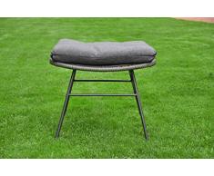 Leco Relaxsessel Martha Hocker, Anthrazit, ca. L 50 x B 47 x H 40 cm