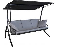 Angerer Elegance Sun Hollywoodschaukel, hellgrau