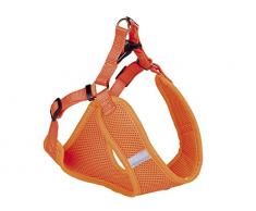 Nobby Geschirr Mesh Reflect neon orange B: 10mm; L: 28-33cm + 32cm