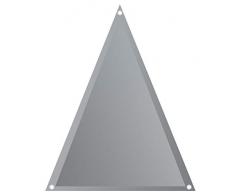 Blue Frog 4 x 4 x 3m Sonnensegel, Sonnenschutz für Terasse und Garten, Dreieck 4 x 4 x 3 m, UV-Schutz, wasserabweisend, 64004, grau