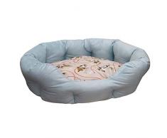 Pets BE-01-PET Ovales Bett für Haustiere, 2 Stück