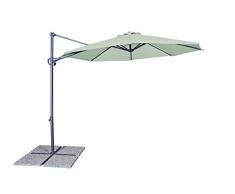 GoodSun Sonnenschirm Pendelschirm RVL, natur, 300 cm rund, Gestell Stahl/Kunststoff, Bespannung Polyester, 13.7 kg