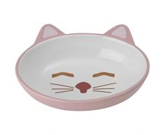 petrageoussleepy Kitty Oval Untertasse, Pink, 5,3 oz