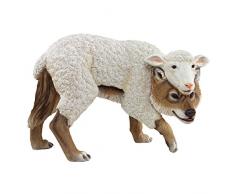 Design Toscano Wolf im Schafspelz, Gartenfigur