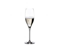 RIEDEL Champangerglas-Set, 2-teilig, Für Champanger und Prosecco, 230 ml, Kristallglas, Vinum, 6416/48