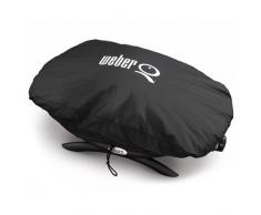 Weber Premium Grillabdeckung Q 100/1000 Serie, schwarz, 27,9 x 25,4 x 23,6 cm, 7117