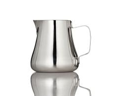 ESPRO TOROID 2 Steaming Pitcher, Milchkännchen, einzigartige Form für den perfekten Milchschaum, polierter Edelstahl, 350ml
